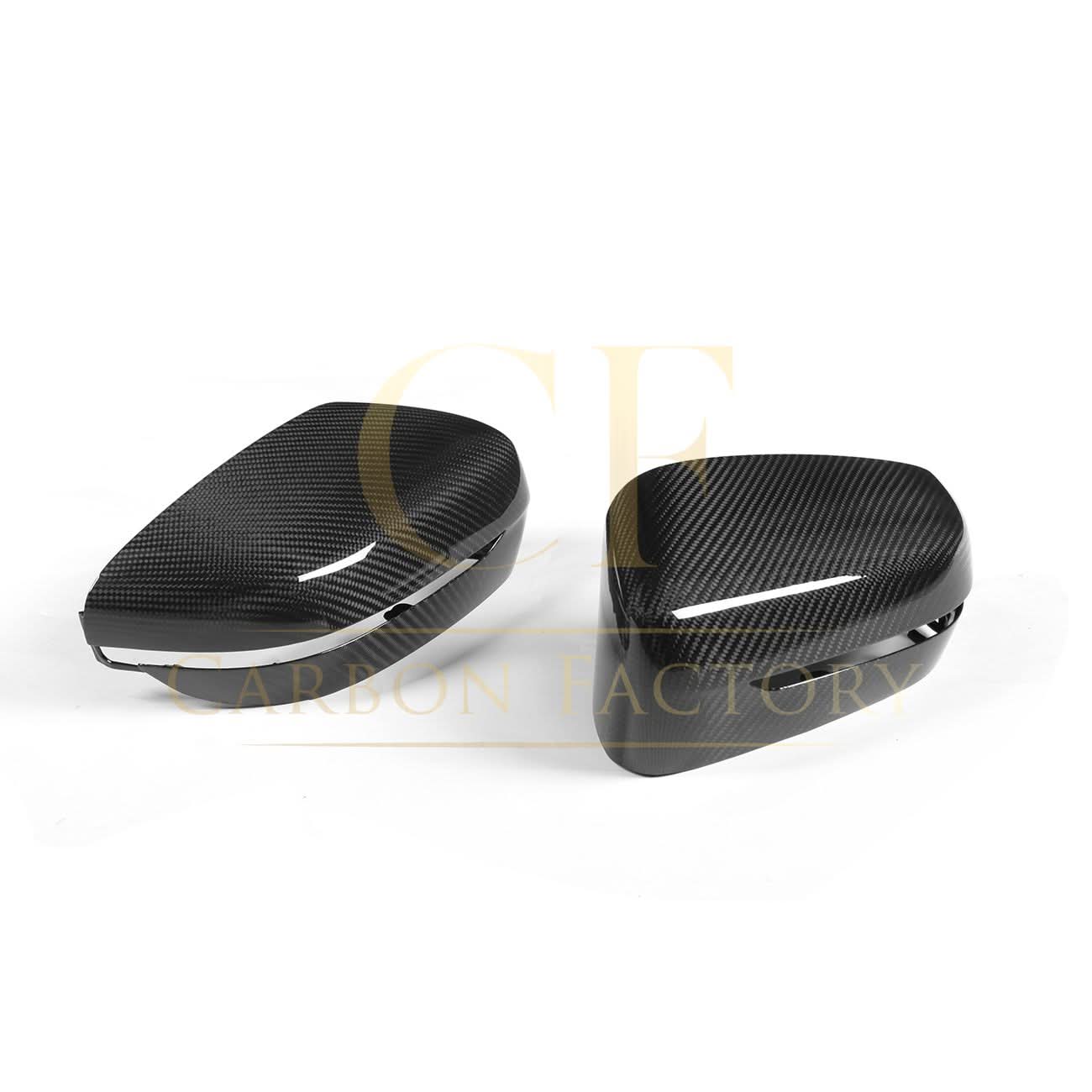OEM Style Pre-Preg Carbon Fibre Replacement Mirror Covers for BMW G22 G23 G26 4 Series LHD 20-25 - Carbon Factory