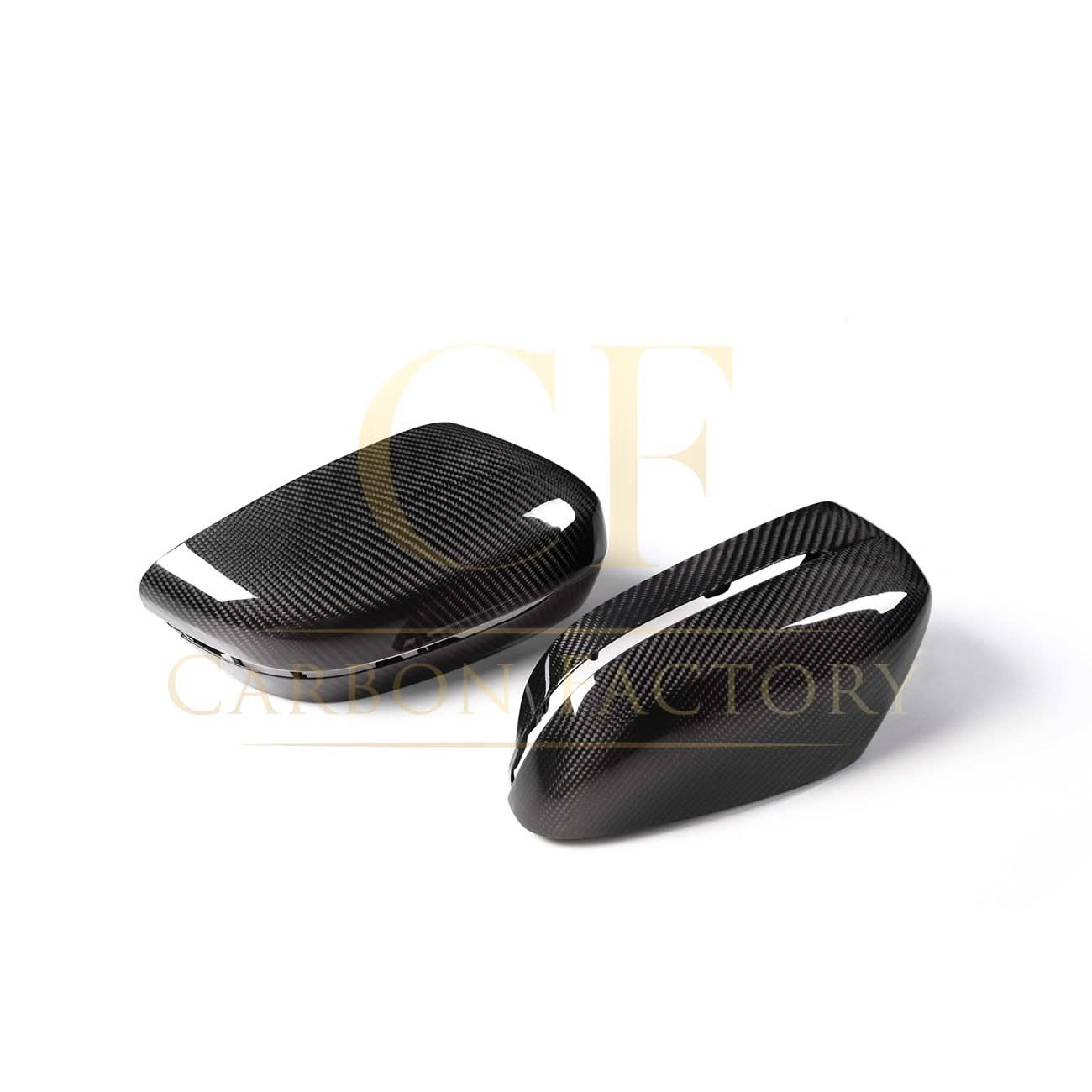 OEM Style Pre-Preg Carbon Fibre Replacement Mirror Covers for BMW G22 G23 G26 4 Series LHD 20-25 - Carbon Factory
