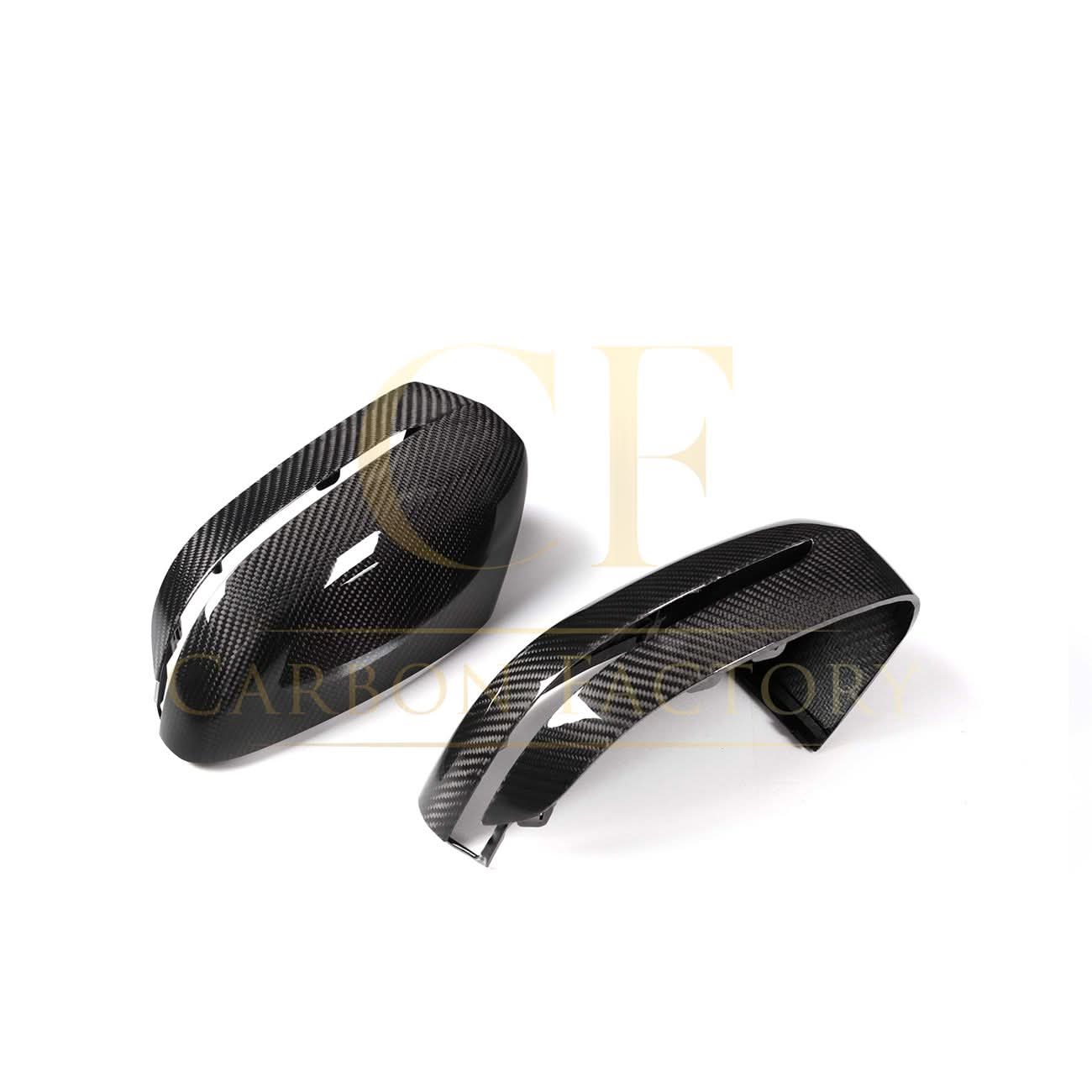 OEM Style Pre-Preg Carbon Fibre Replacement Mirror Covers for BMW G22 G23 G26 4 Series LHD 20-25 - Carbon Factory