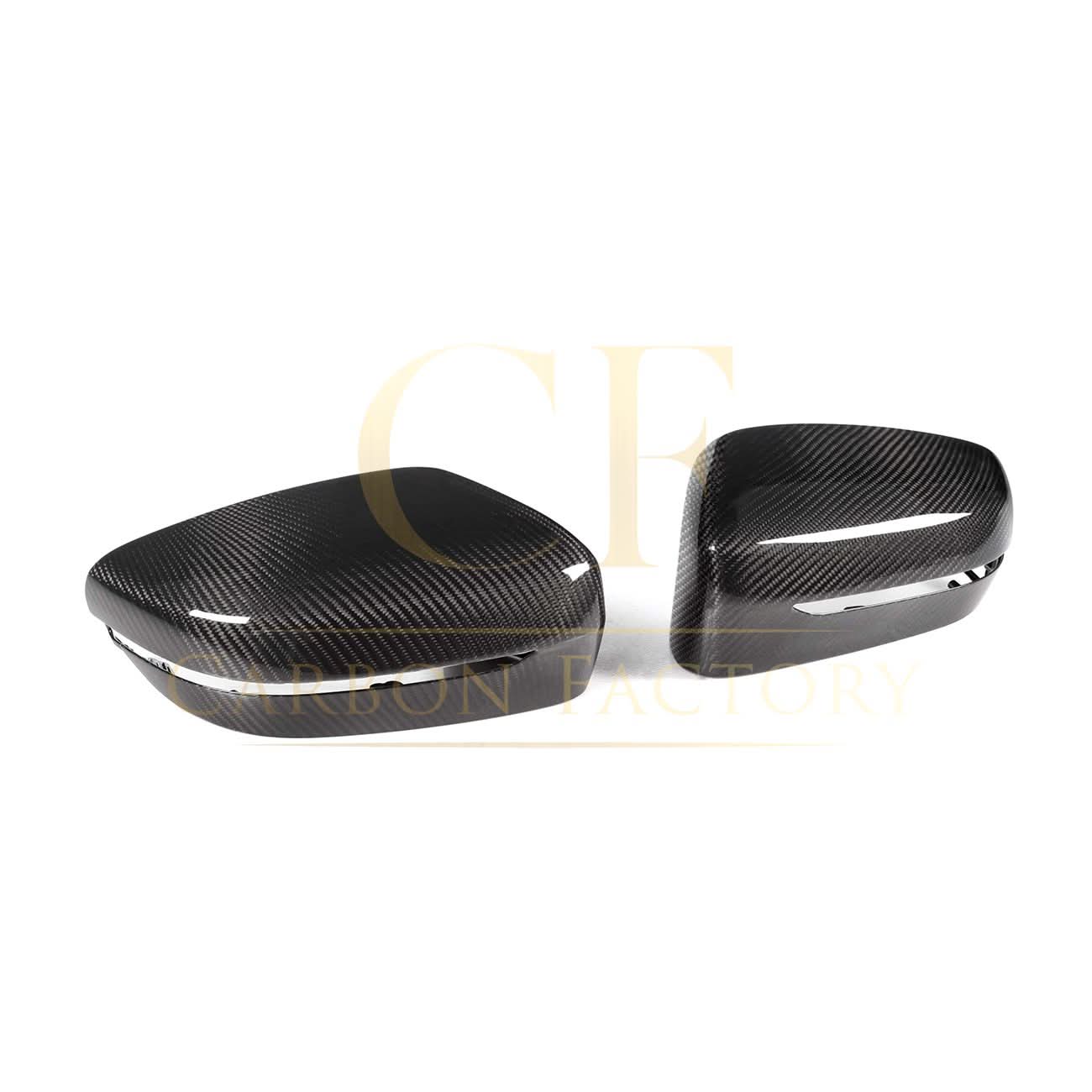 OEM Style Pre-Preg Carbon Fibre Replacement Mirror Covers for BMW G30 G31 5 Series LHD 15-22 - Carbon Factory