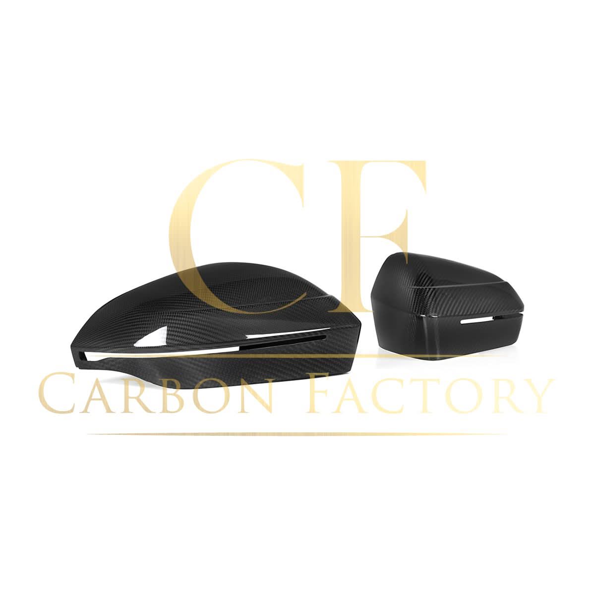 OEM Style Pre-Preg Carbon Fibre Replacement Mirror Covers for BMW G60 5 Series LHD 23-Present - Carbon Factory