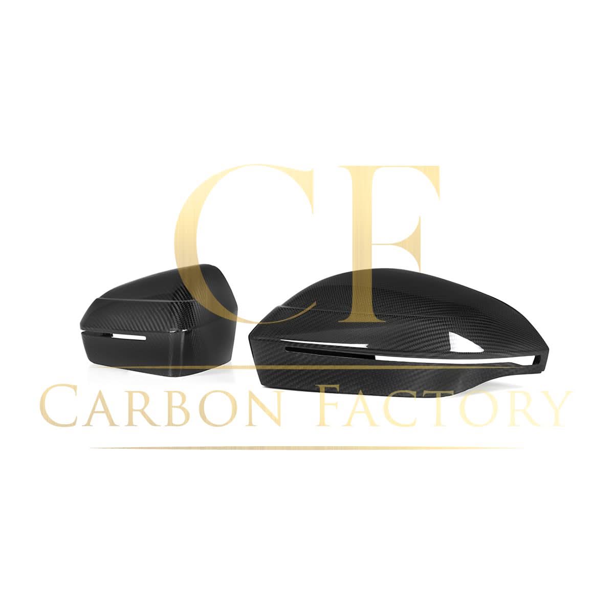 OEM Style Pre-Preg Carbon Fibre Replacement Mirror Covers for BMW G60 5 Series LHD 23-Present - Carbon Factory