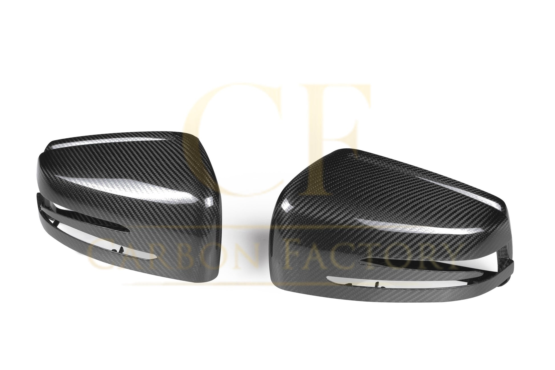 OEM Style Pre-Preg Carbon Fibre Replacement Mirror Covers for Mercedes Benz Universal - Carbon Factory
