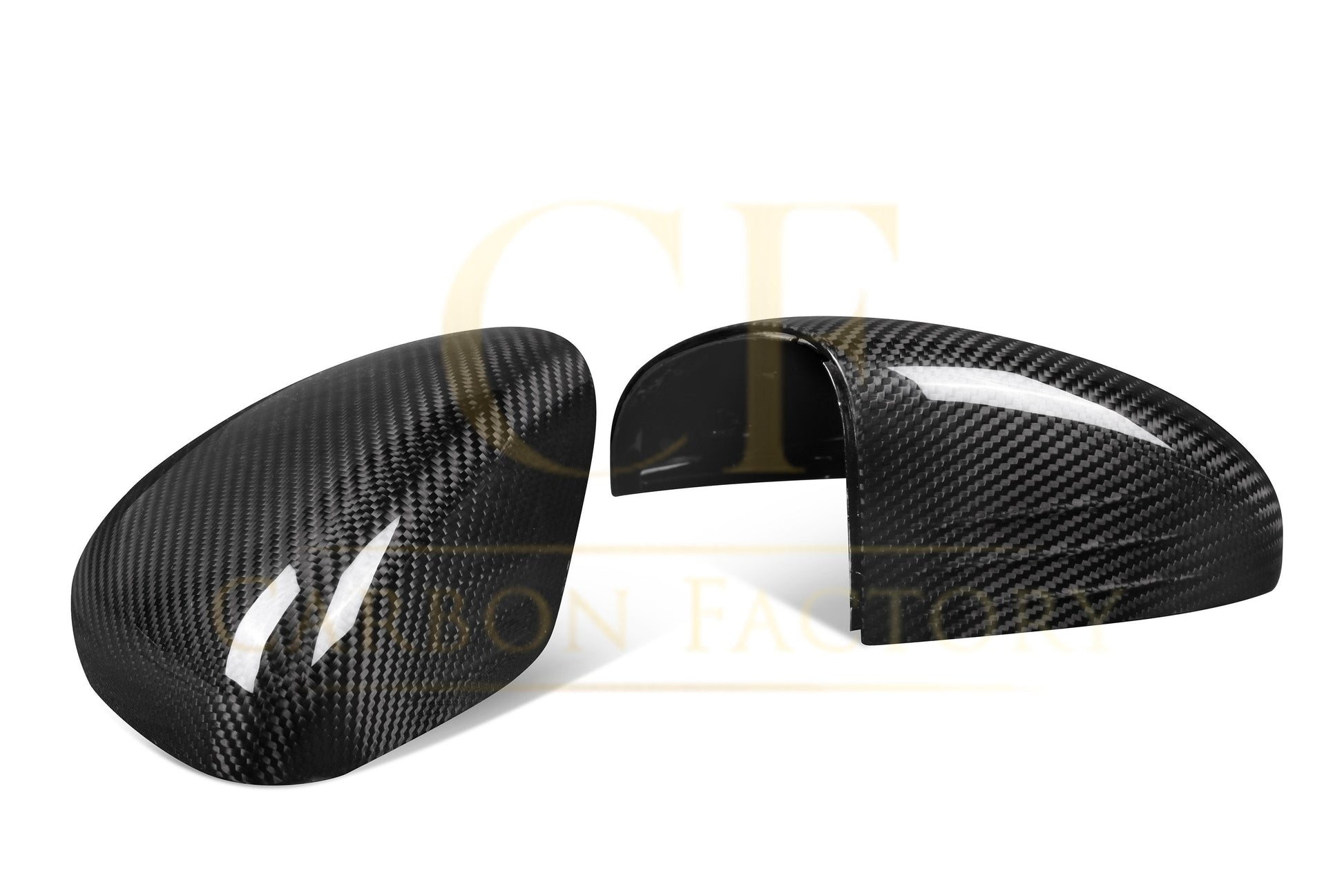 Pre-Preg Carbon Fibre Replacement Mirror Covers for Mercedes Benz W177 A Class CLA 19-Present - Carbon Factory