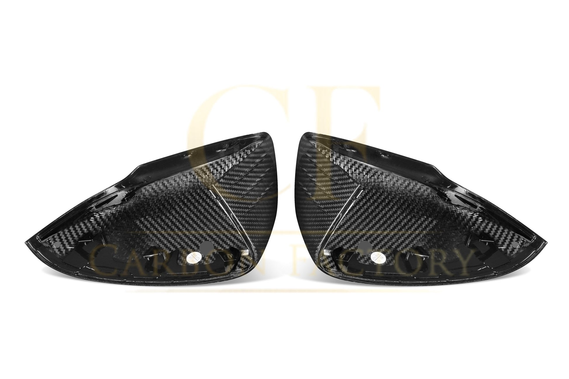 Pre-Preg Carbon Fibre Replacement Mirror Covers for Mercedes Benz W177 A Class CLA 19-Present - Carbon Factory