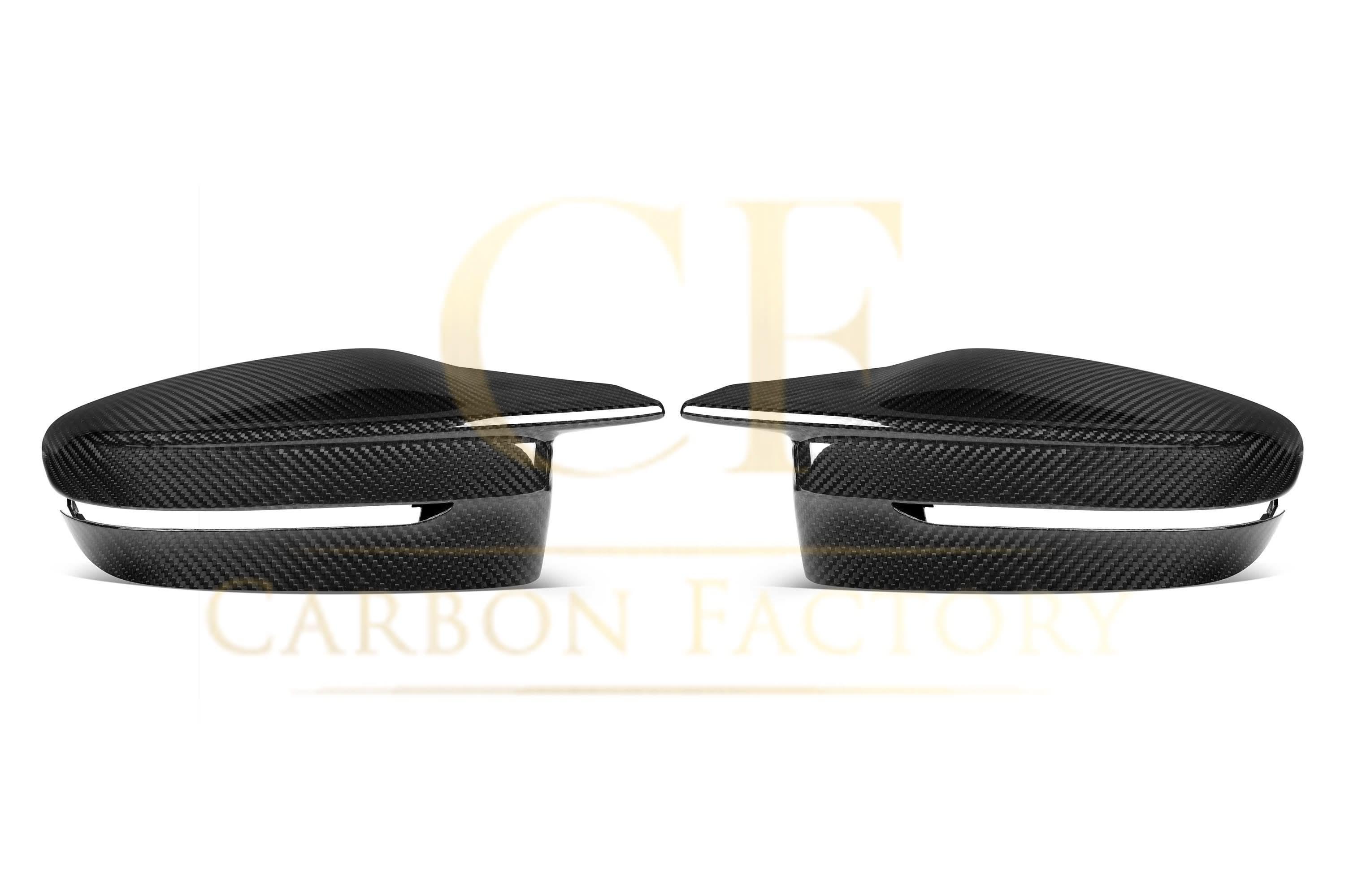 Pre-Preg Carbon Fibre Replacement Mirror Covers for BMW G87 M2 G80 M3 G82 G83 M4 20-Present - Carbon Factory