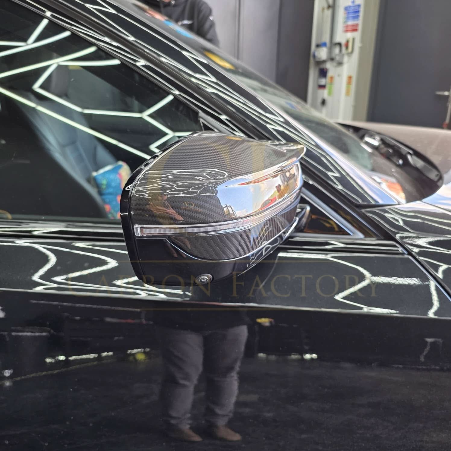 Pre-Preg Carbon Fibre Replacement Mirror Covers for BMW G87 M2 G80 M3 G82 G83 M4 20-Present - Carbon Factory