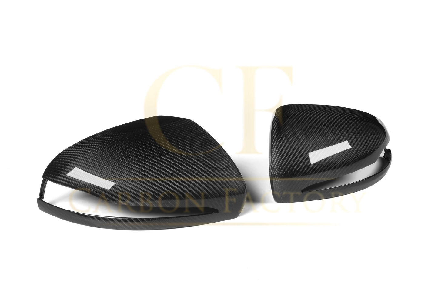 Mercedes Benz W205 W213 W253 W222 Pre-preg Carbon Fibre Replacement Mirror Covers by Carbon Factory - Carbon Factory