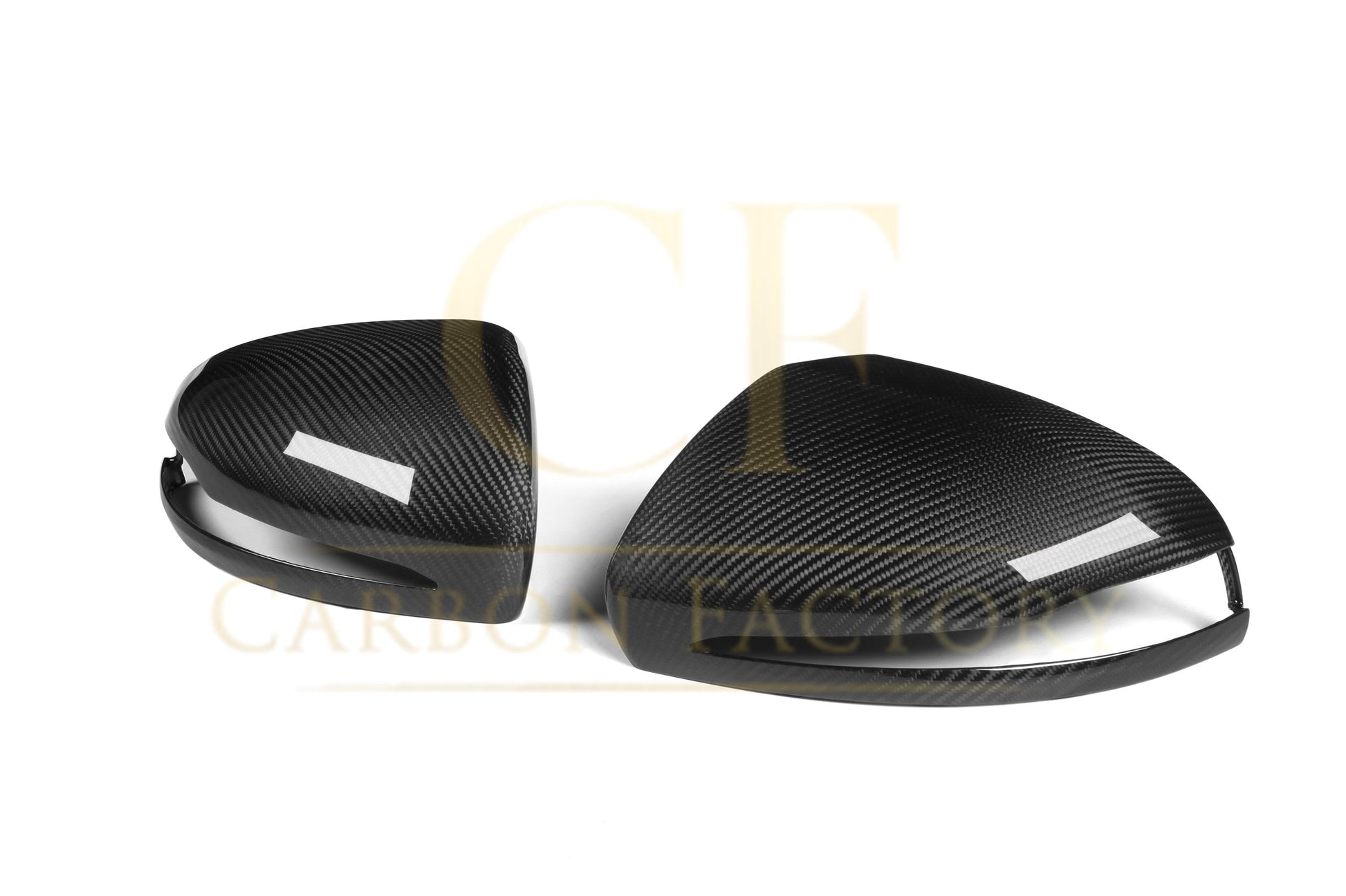 Mercedes Benz W205 W213 W253 W222 Pre-preg Carbon Fibre Replacement Mirror Covers by Carbon Factory - Carbon Factory