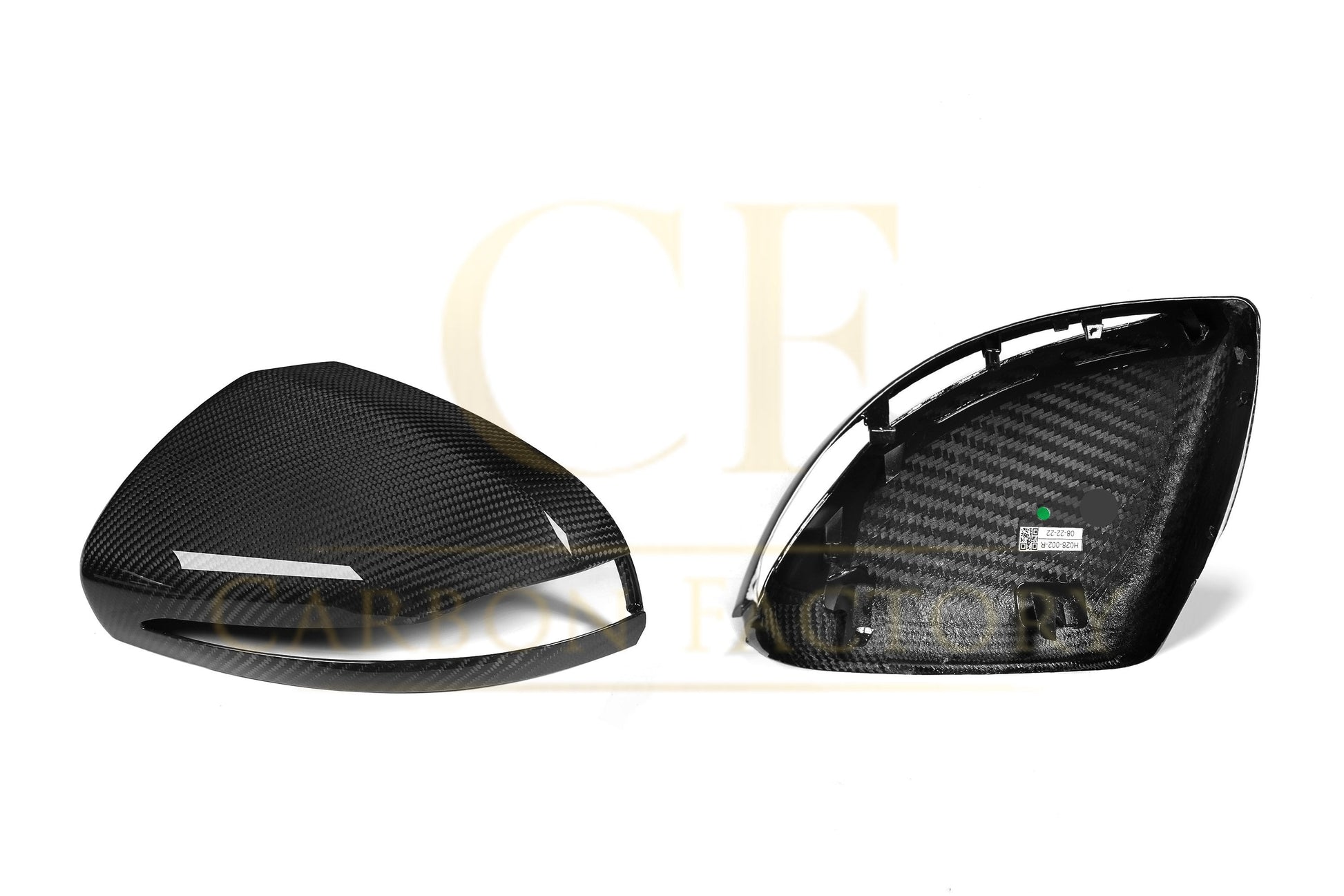 Mercedes Benz W205 W213 W253 W222 Pre-preg Carbon Fibre Replacement Mirror Covers by Carbon Factory - Carbon Factory