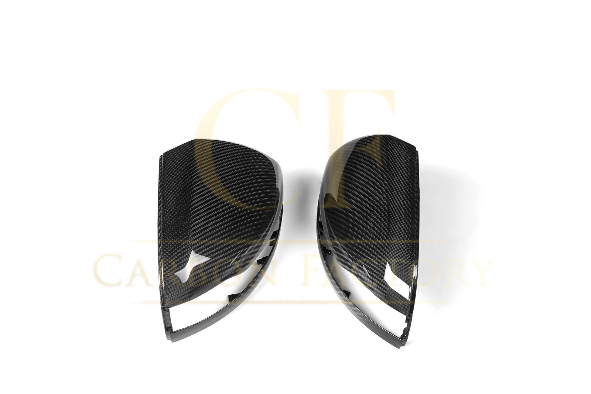 Mercedes Benz W205 W213 W253 W222 Pre-preg Carbon Fibre Replacement Mirror Covers by Carbon Factory - Carbon Factory
