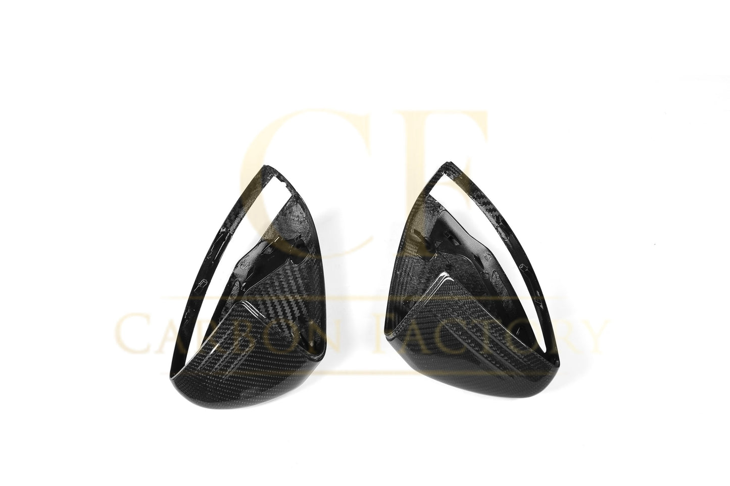 Mercedes Benz W205 W213 W253 W222 Pre-preg Carbon Fibre Replacement Mirror Covers by Carbon Factory - Carbon Factory