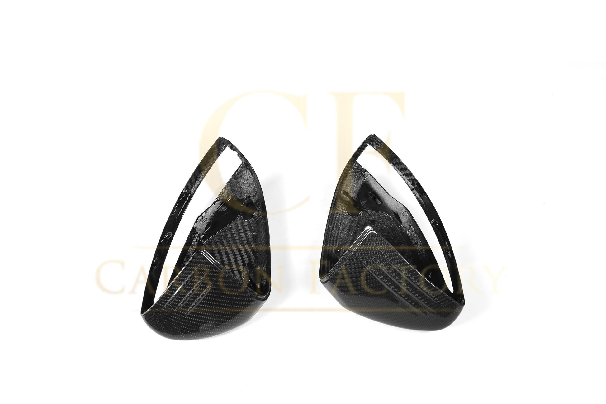 Mercedes Benz W205 W213 W253 W222 Pre-preg Carbon Fibre Replacement Mirror Covers by Carbon Factory - Carbon Factory