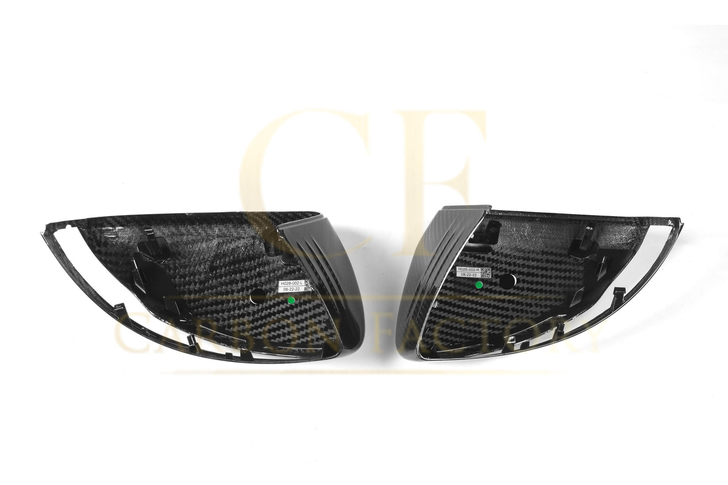 Mercedes Benz W205 W213 W253 W222 Pre-preg Carbon Fibre Replacement Mirror Covers by Carbon Factory - Carbon Factory