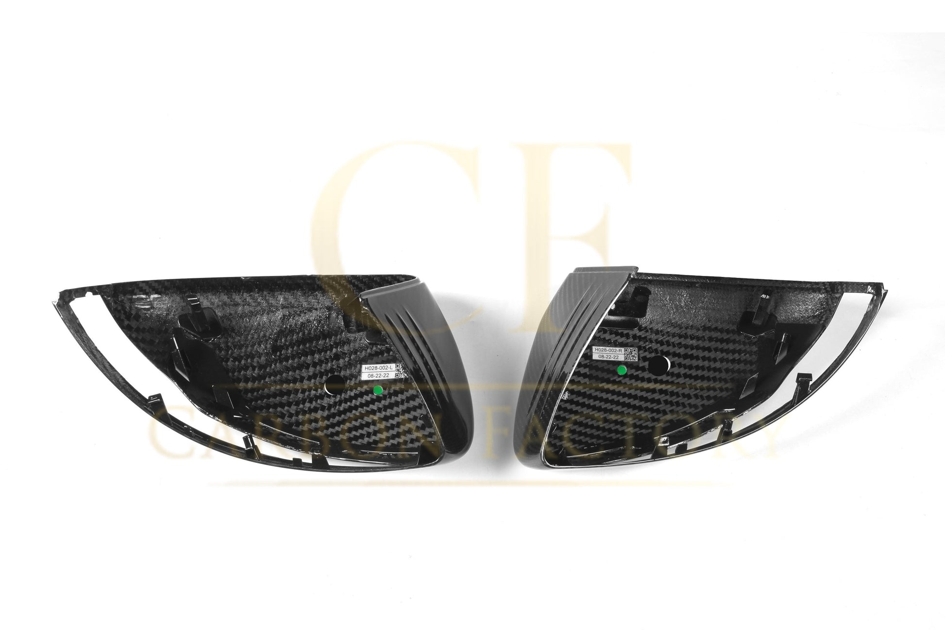 Mercedes Benz W205 W213 W253 W222 Pre-preg Carbon Fibre Replacement Mirror Covers by Carbon Factory - Carbon Factory
