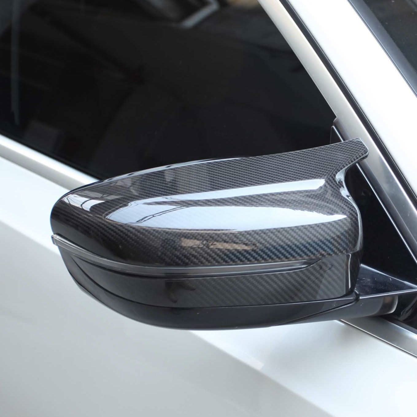 MP Style Pre-Preg Carbon Fibre Replacement Mirror Covers for BMW G22 G23 G26 4 Series i4 20-25 - Carbon Factory