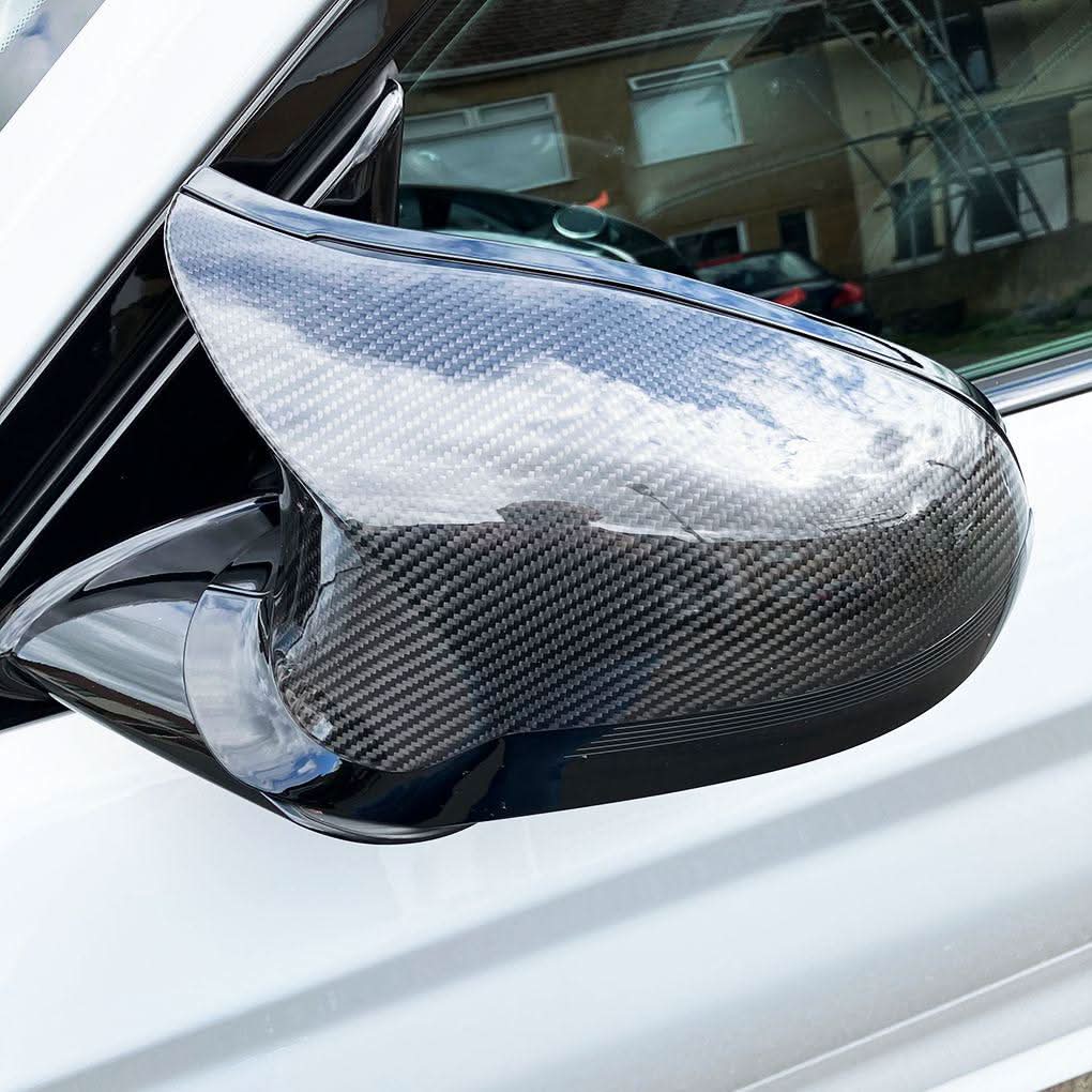 Pre-Preg Carbon Fibre Replacement Mirror Covers for BMW F80 M3 F82 F83 M4 F87 M2 Comp 14-20 - Carbon Factory