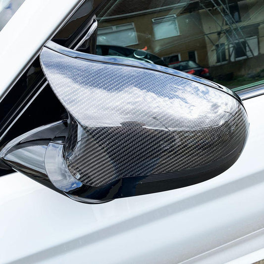 Pre-Preg Carbon Fibre Replacement Mirror Covers for BMW F80 M3 F82 F83 M4 F87 M2 Comp 14-20 - Carbon Factory