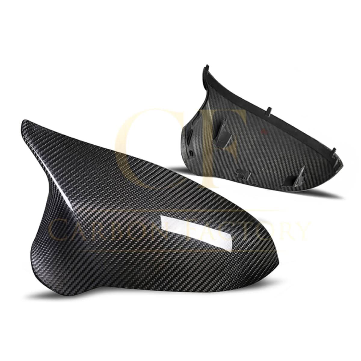 Pre-Preg Carbon fibre replacement mirror cover for BMW F80 M3, F82 F83 M4, F87 M2 Comp, right-hand drive, high-quality finish.