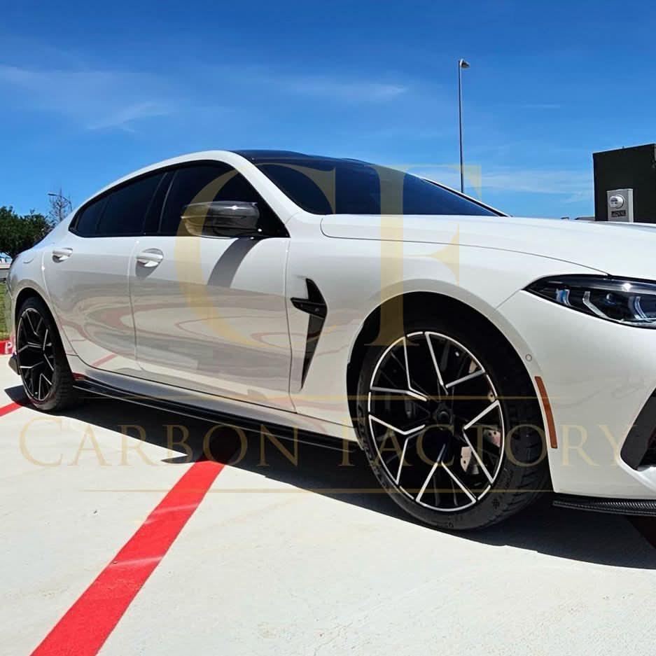CF Style Pre-Preg Carbon Fibre Side Skirts for BMW G16 8 Series 20-Present - Carbon Factory