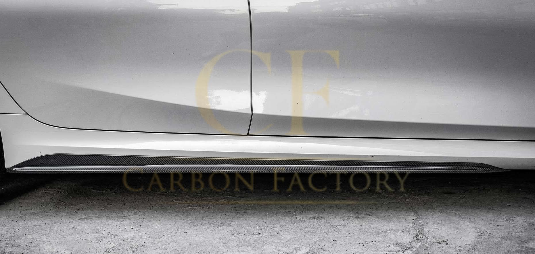 CF Style Pre-Preg Carbon Fibre Side Skirts for BMW G20 3 Series M Sport 19-Present - Carbon Factory