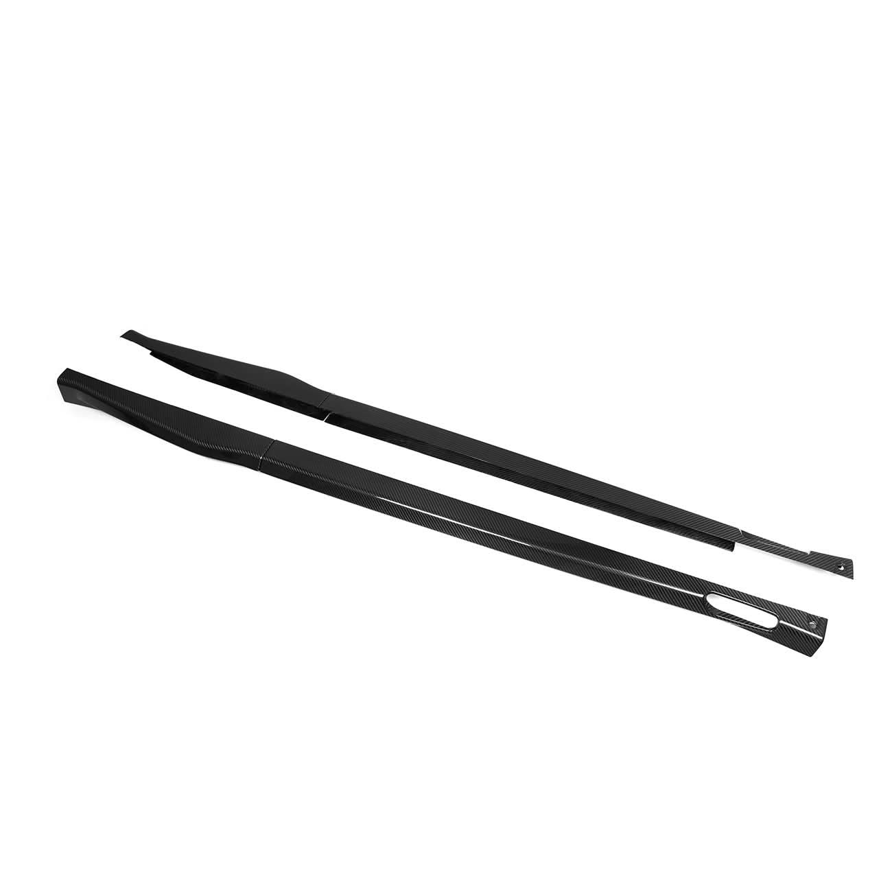 DS Style Pre-Preg Carbon Fibre Side Skirts for BMW G01 X3 G08 IX3 LCI 22-25 - Carbon Factory