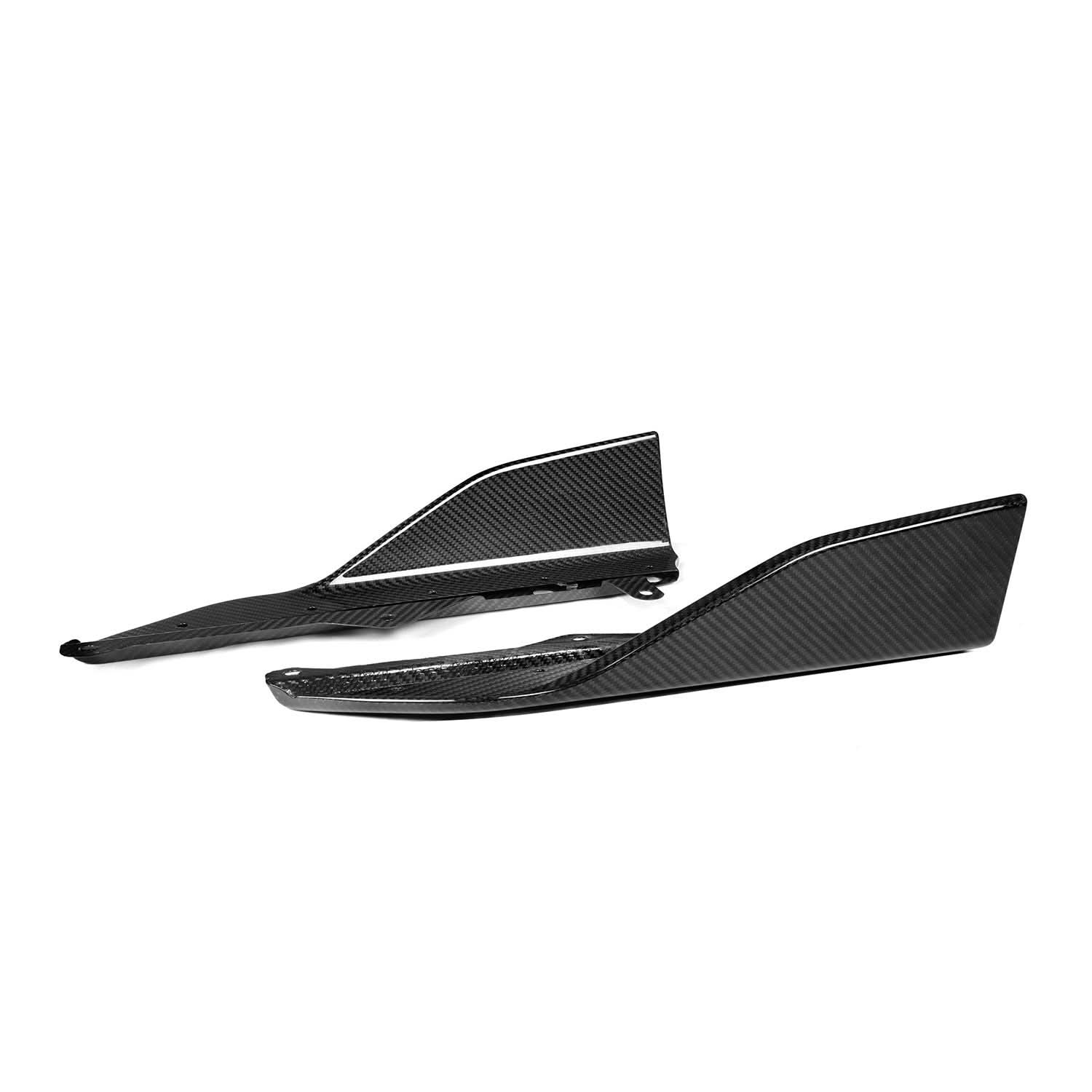 MP Style Pre-Preg Carbon Fibre Side Skirts for BMW 2 Series G42 Coupe 21-Present - Carbon Factory