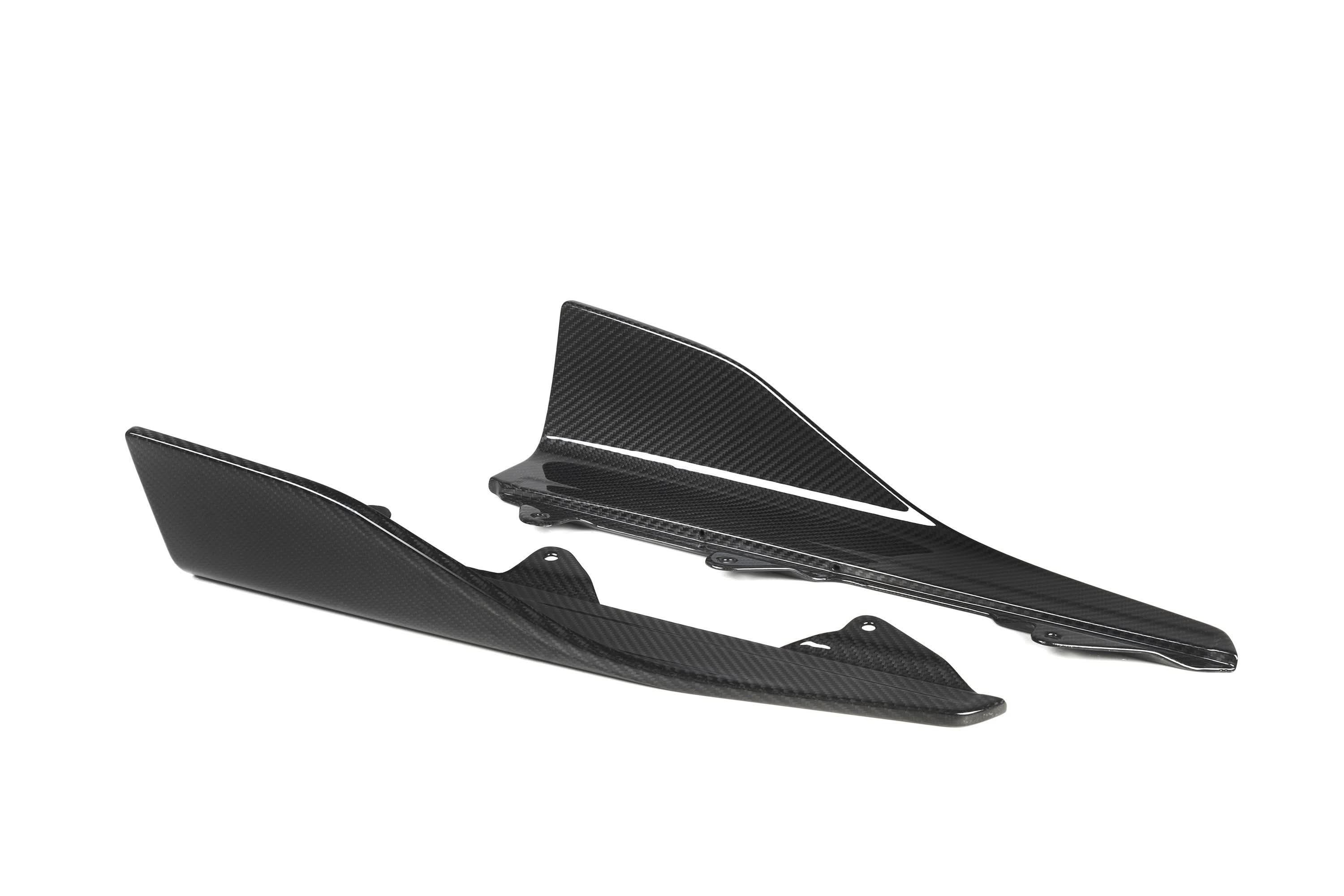 MP Style Pre-Preg Carbon Fibre Side Skirts for BMW F22 2 Series F87 M2 16-21 - Carbon Factory