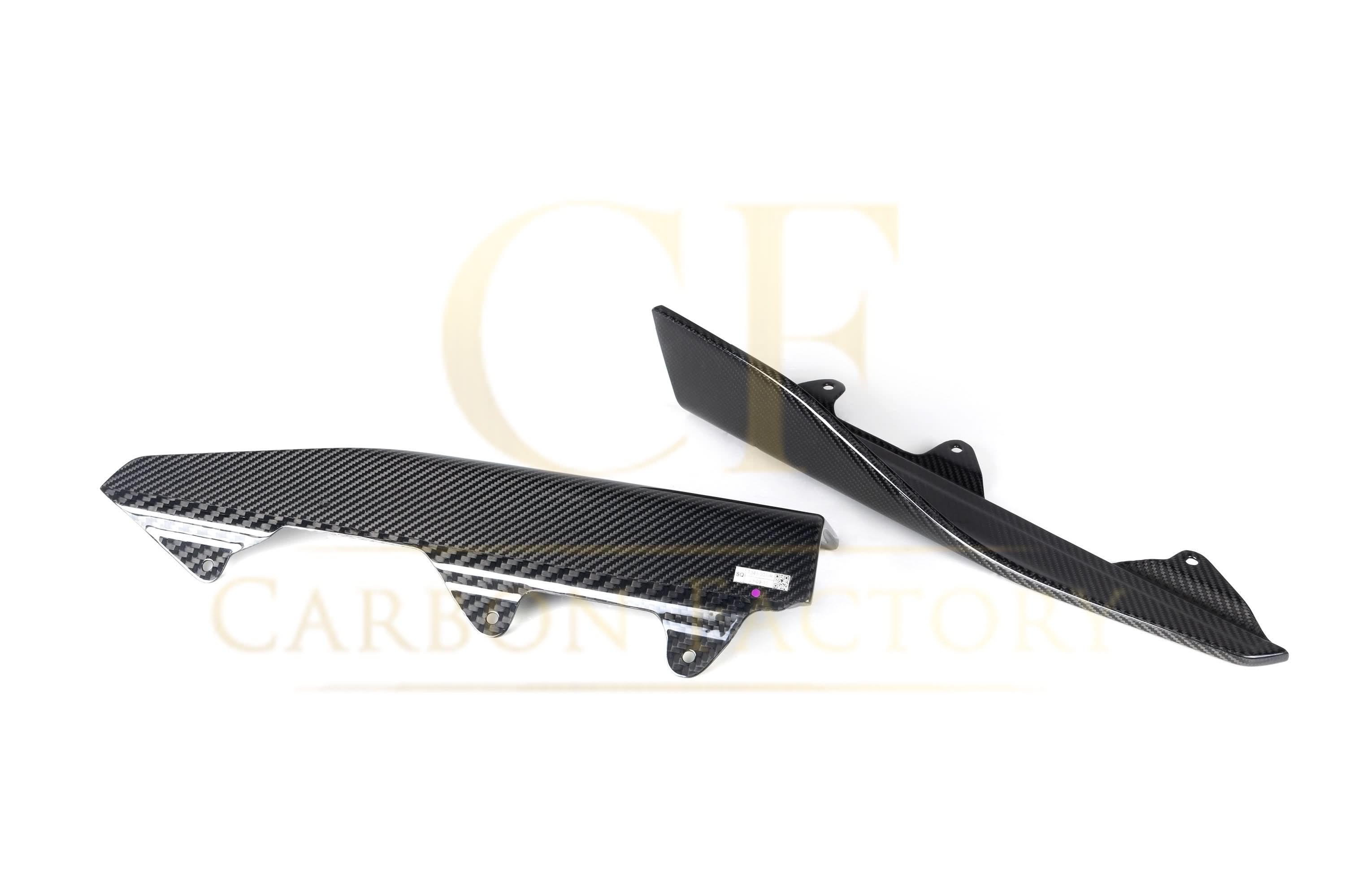 MP Style Pre-Preg Carbon Fibre Side Skirts for BMW F22 2 Series F87 M2 16-21 - Carbon Factory