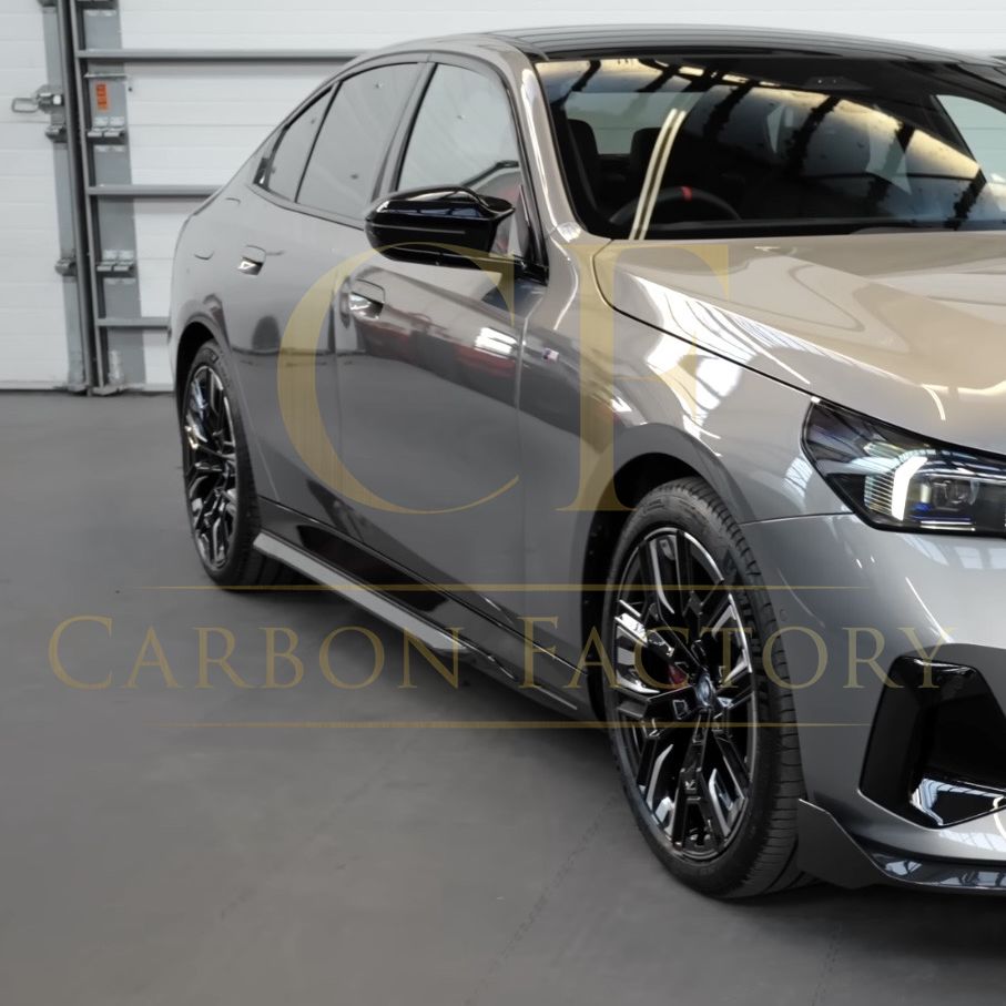 MP Style Pre-Preg Carbon Fibre Side Skirts for BMW G60 5 Series 24-Present - Carbon Factory