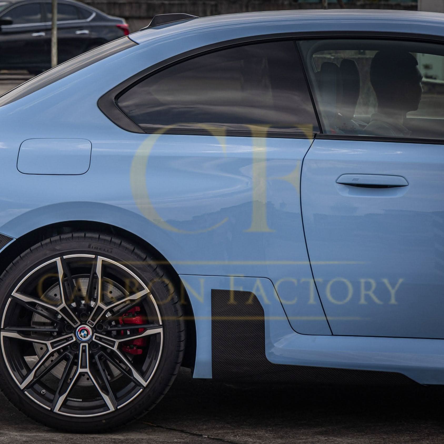 MP Style Pre-Preg Carbon Fibre Side Skirts for BMW G87 M2 23-Present - Carbon Factory