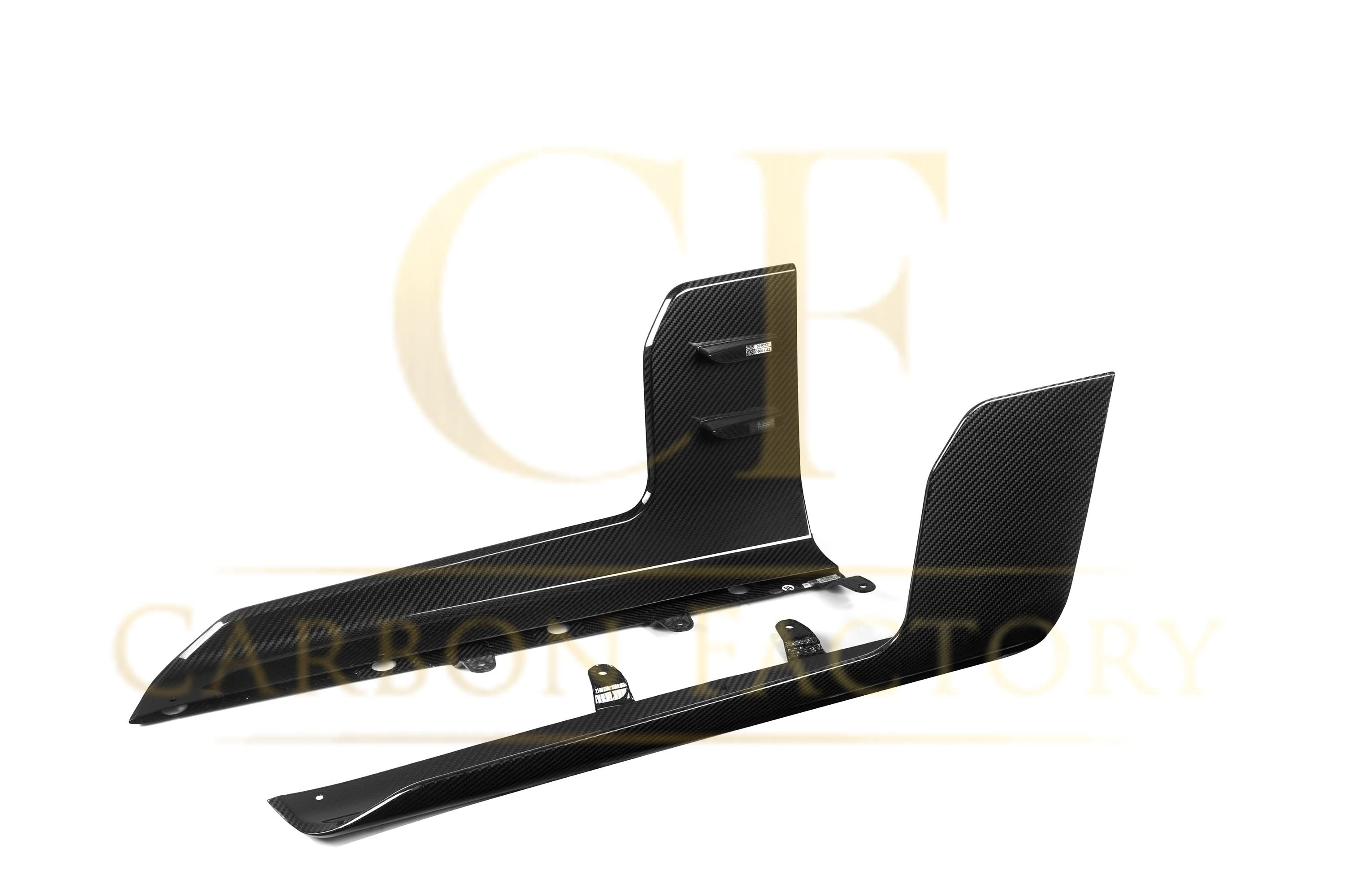 MP Style Pre-Preg Carbon Fibre Side Skirts for BMW G87 M2 23-Present - Carbon Factory
