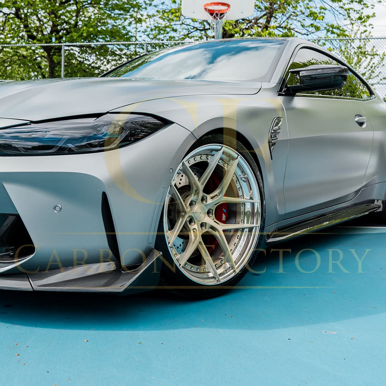 Pre-Preg Carbon Fibre Side Skirts for BMW G82 G83 M4 21-Present - Carbon Factory