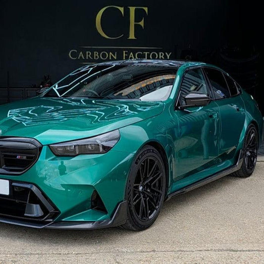SQ-B Style Pre-Preg Carbon Fibre Side Skirts for BMW G90 G99 M5 2025-Present - Carbon Factory