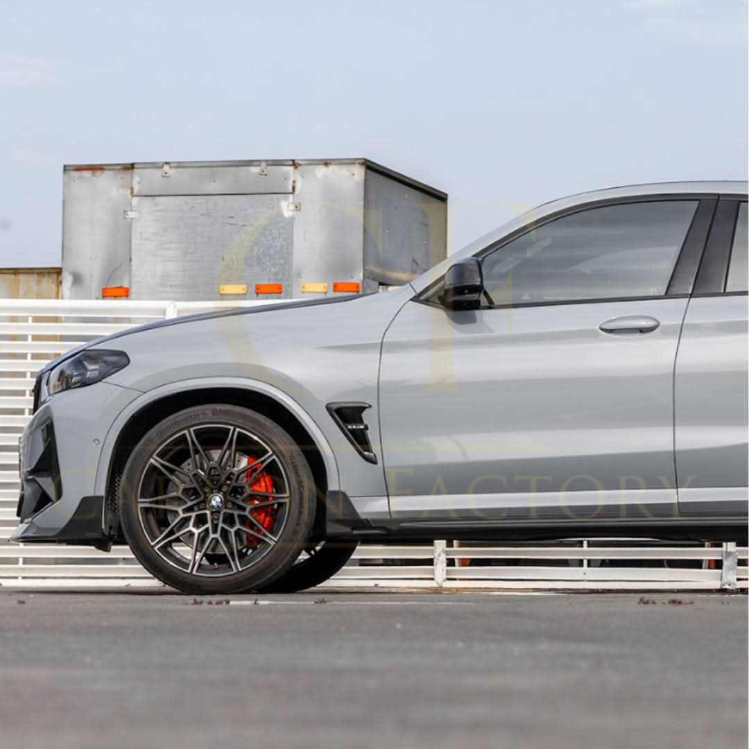SQ Style Pre-Preg Carbon Fibre Side Skirt for BMW G01 X3 IX3 G02 X4 F97 X3M F98 X4M 18-Present - Carbon Factory
