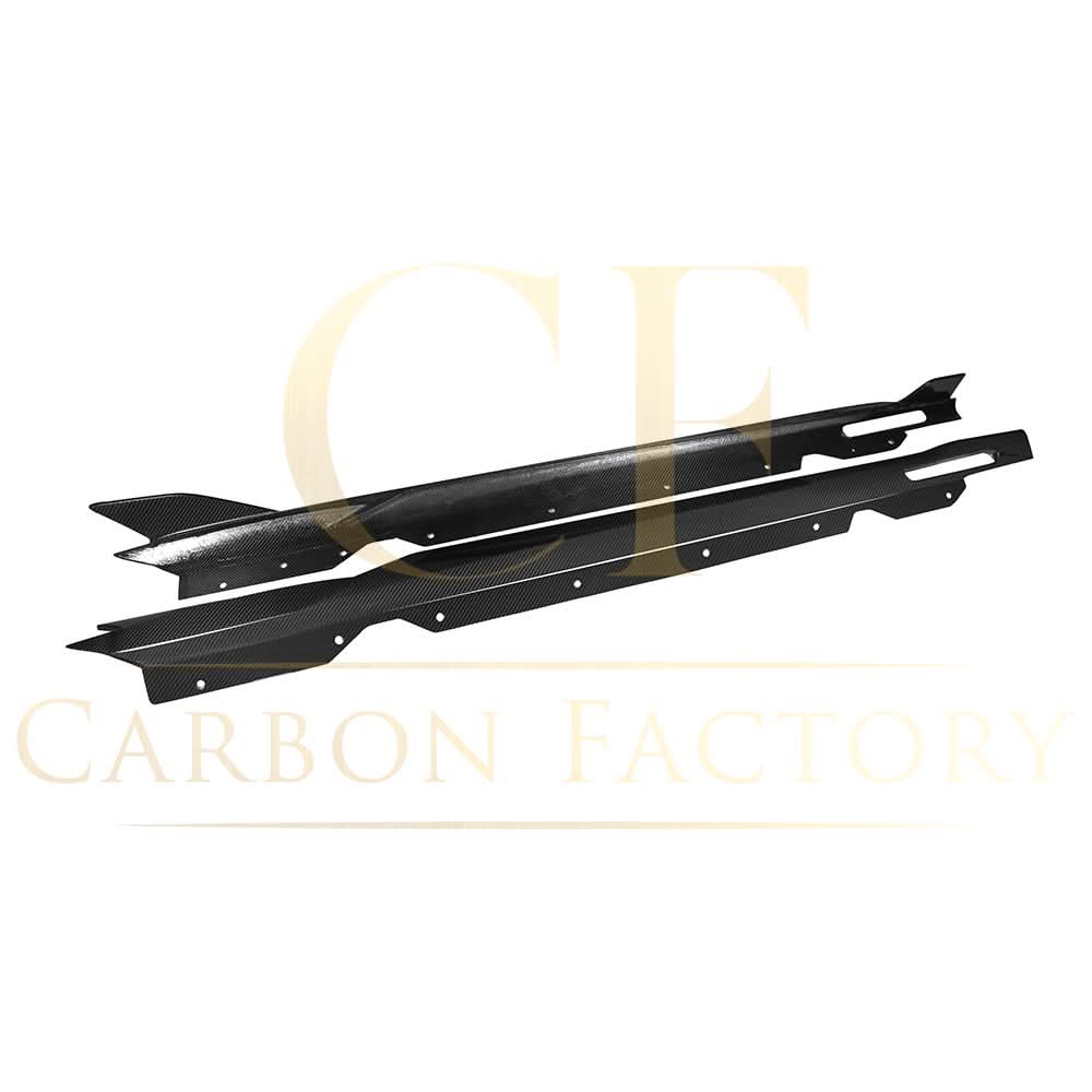 SQ Style Pre-Preg Carbon Fibre Side Skirts for BMW 4 Series G22 G23 20-Present - Carbon Factory