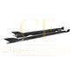 SQ Style Pre-Preg Carbon Fibre Side Skirts for BMW 4 Series G22 G23 20-Present - Carbon Factory