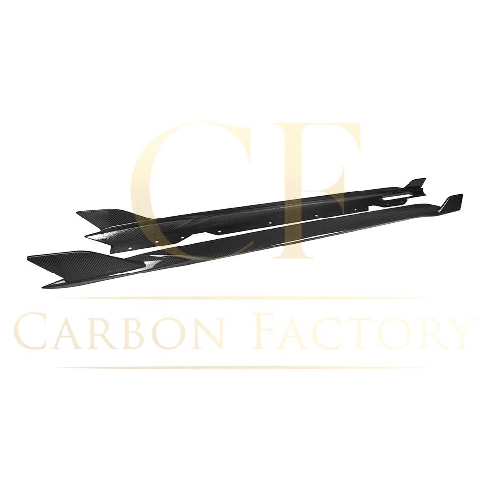 SQ Style Pre-Preg Carbon Fibre Side Skirts for BMW 4 Series G22 G23 20-Present - Carbon Factory