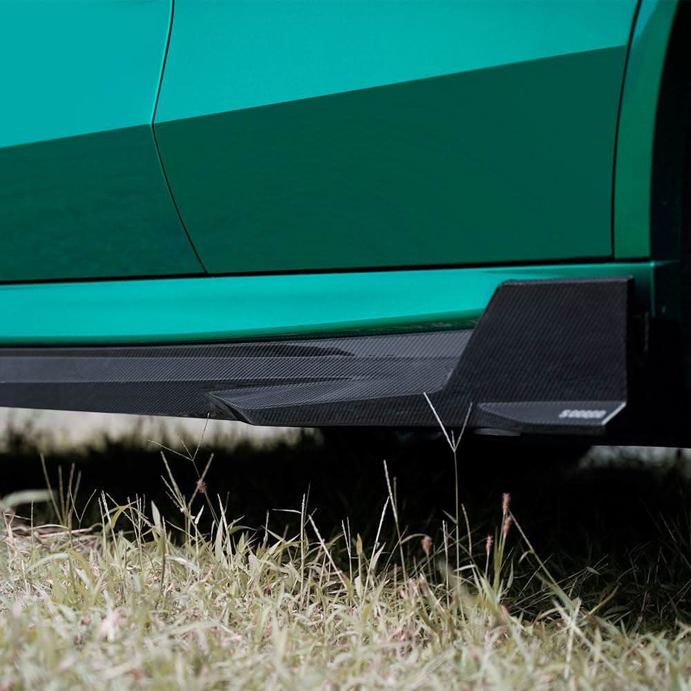 SQ Style Pre-Preg Carbon Fibre Side Skirts for BMW G05 X5 F95 LCI 23-25 - Carbon Factory