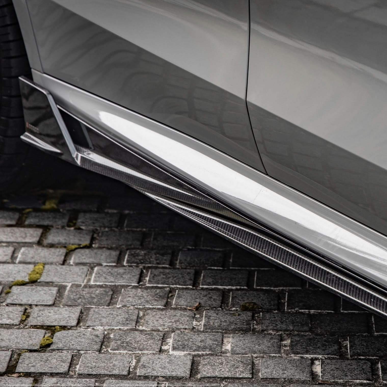 SQ Style Pre-Preg Carbon Fibre Side Skirts for BMW G05 X5 F95 LCI 23-25 - Carbon Factory