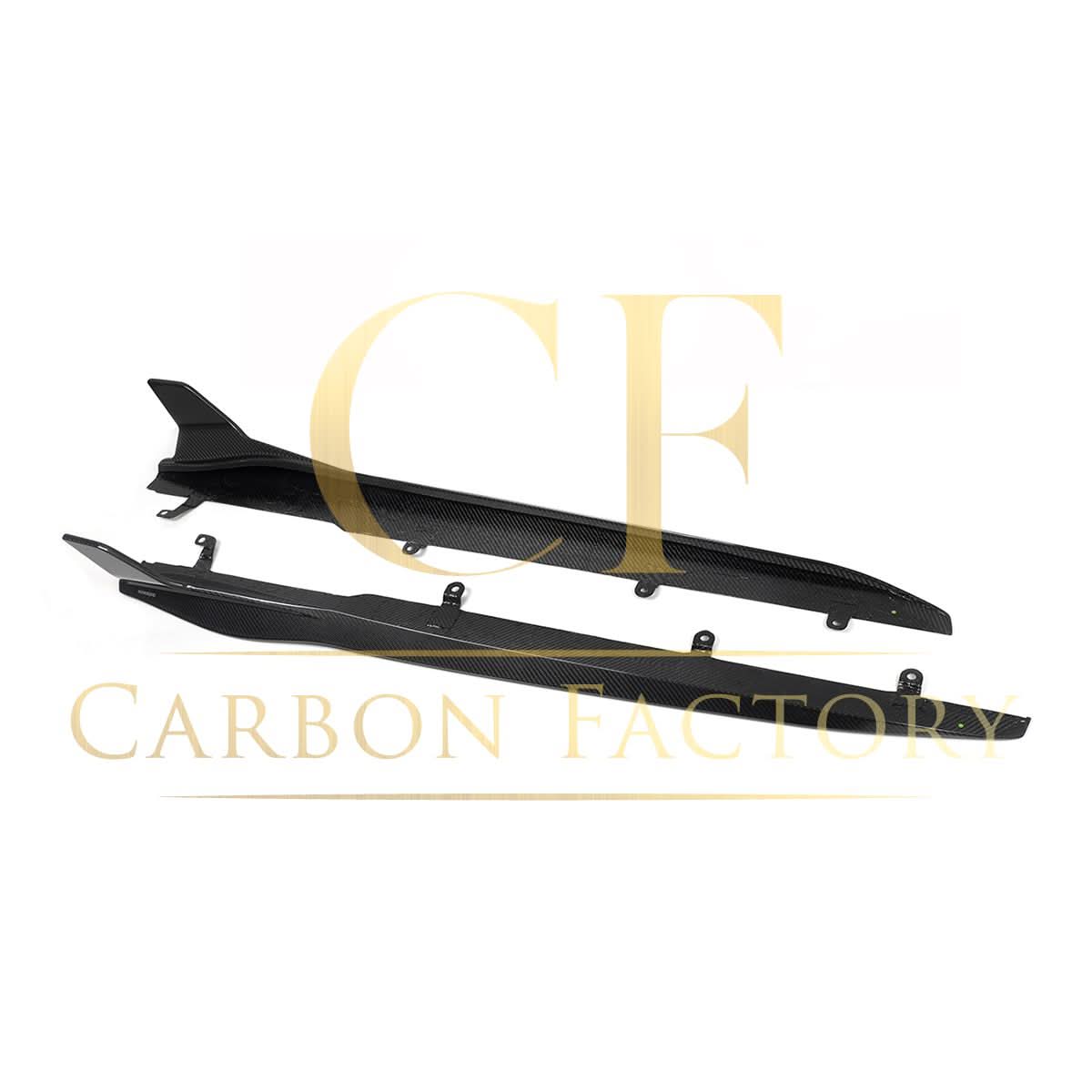 SQ Style Pre-Preg Carbon Fibre Side Skirts for BMW G16 8 Series F93 M8 20-Present - Carbon Factory