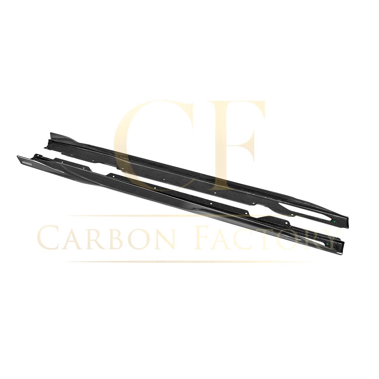 SQ Style Pre-Preg Carbon Fibre Side Skirts for BMW G26 4 Series Gran Coupe 21-24 - Carbon Factory