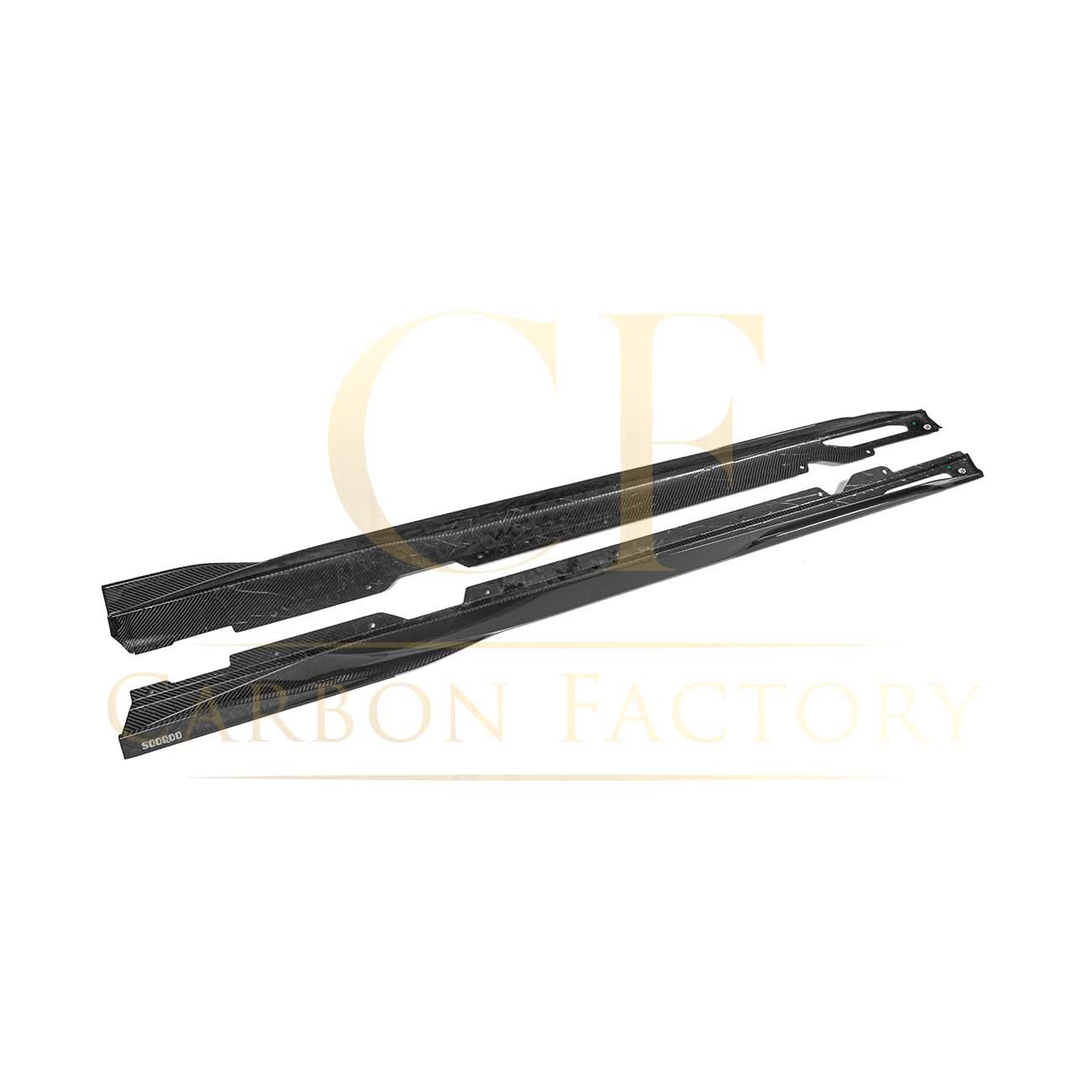SQ Style Pre-Preg Carbon Fibre Side Skirts for BMW G26 4 Series Gran Coupe 21-24 - Carbon Factory
