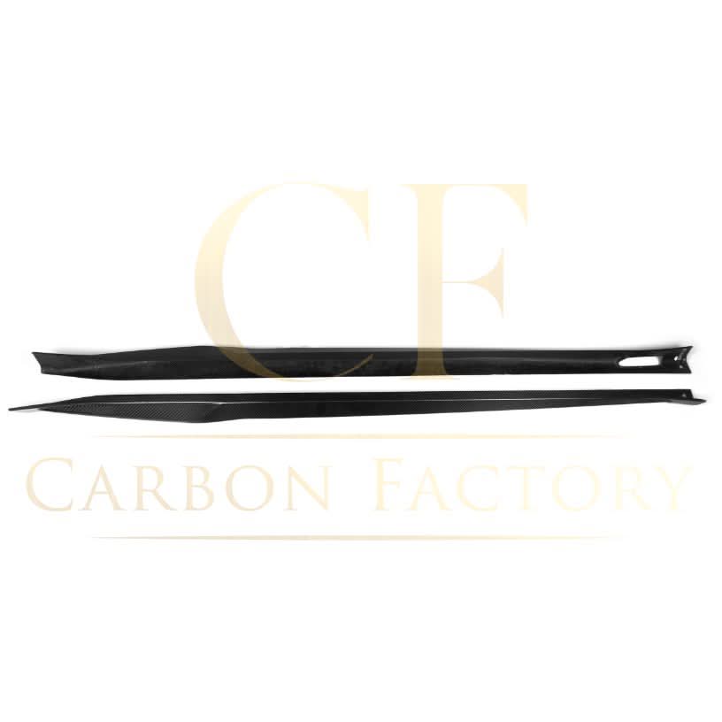 V Style Pre-Preg Carbon Fibre Side Skirts for BMW F97 X3M F98 X4M LCI 22-24 - Carbon Factory