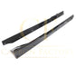 V Style Pre-Preg Carbon Fibre Side Skirts for BMW G87 M2 23-Present - Carbon Factory