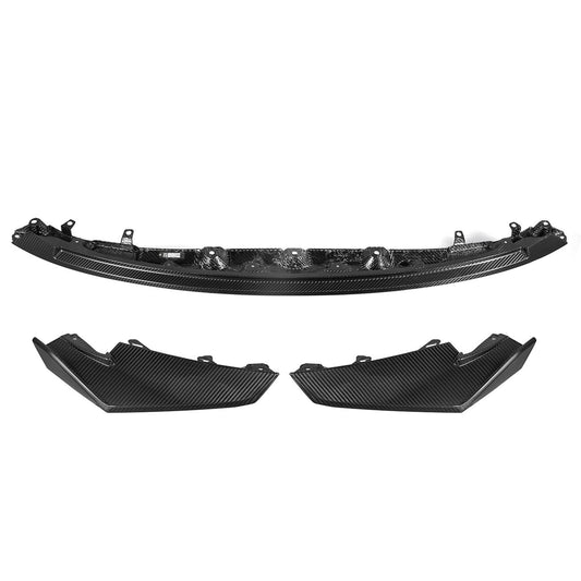 B Style Pre-Preg Carbon Fibre Front Splitter for BMW G80 M3 G82 G83 M4 21-Present - Carbon Factory
