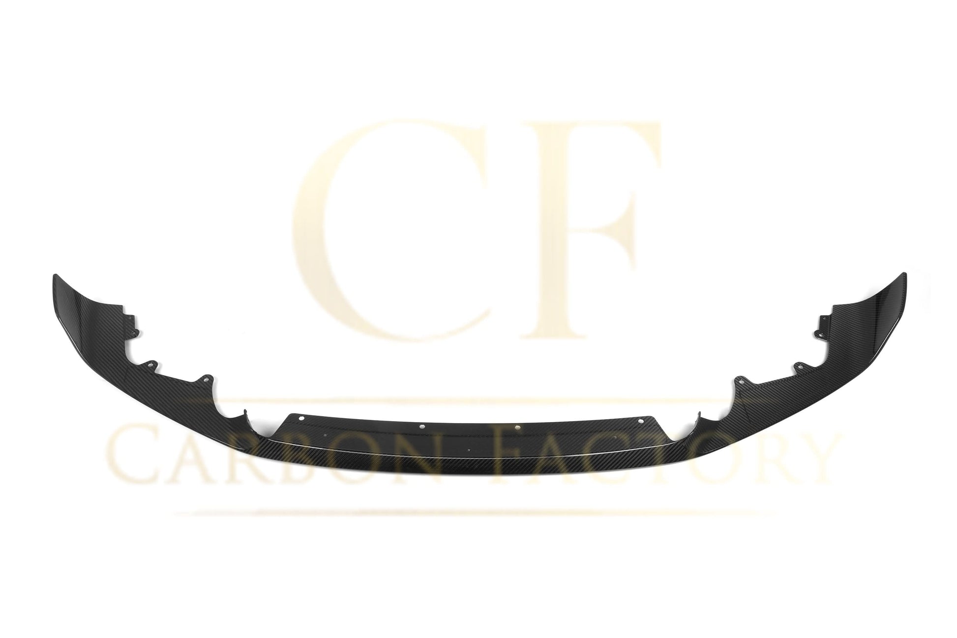 CF Style Pre-Preg Carbon Fibre Front Splitter for BMW F87 M2C 19-22 - Carbon Factory