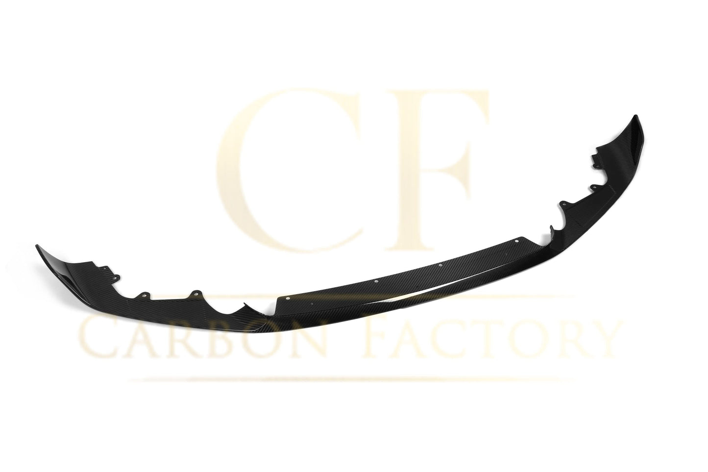 CF Style Pre-Preg Carbon Fibre Front Splitter for BMW F87 M2C 19-22 - Carbon Factory