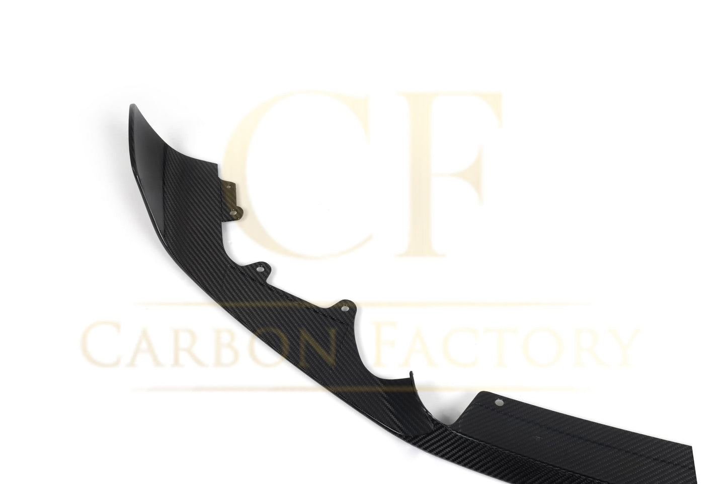 CF Style Pre-Preg Carbon Fibre Front Splitter for BMW F87 M2C 19-22 - Carbon Factory