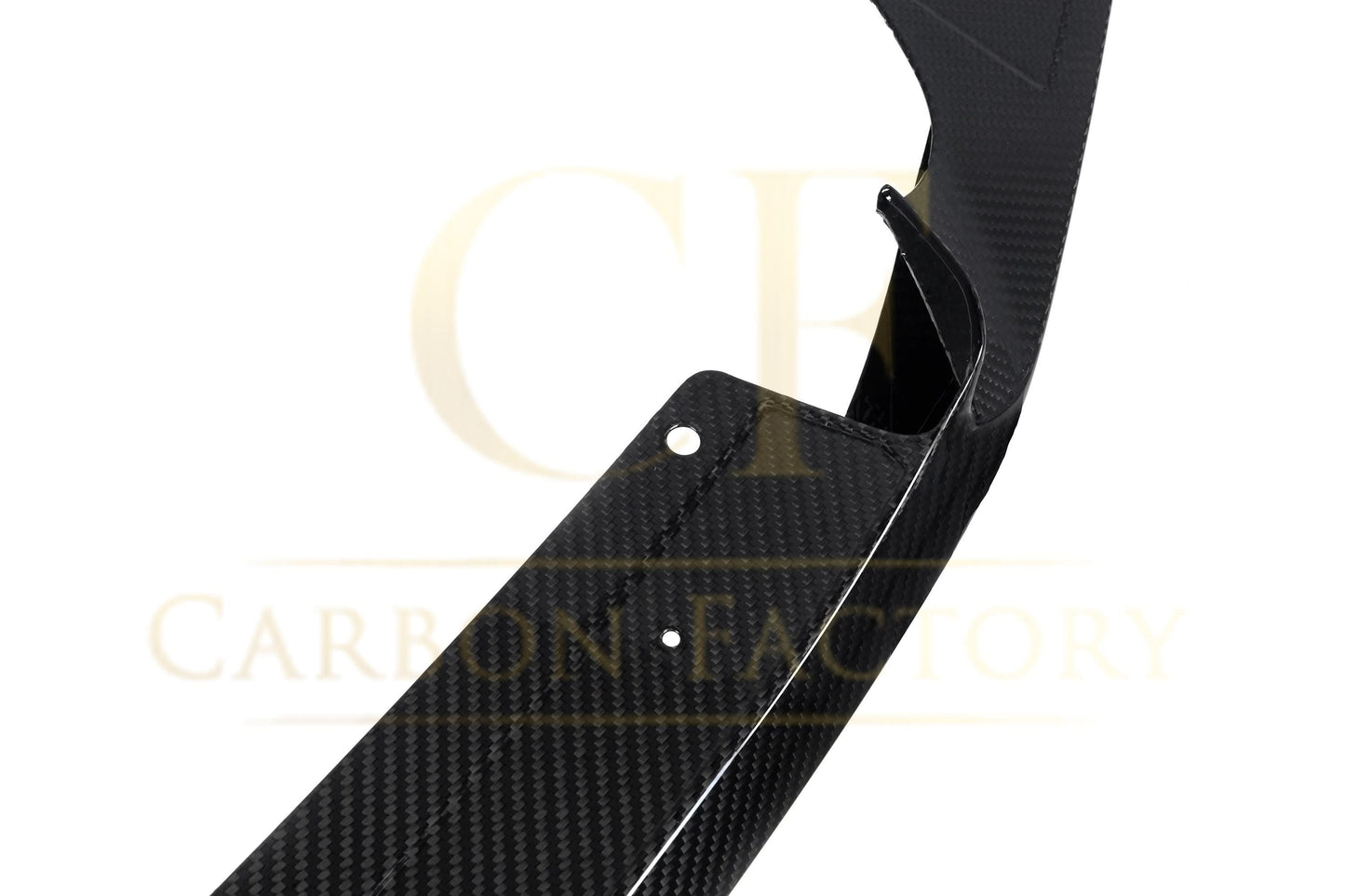 CF Style Pre-Preg Carbon Fibre Front Splitter for BMW F87 M2C 19-22 - Carbon Factory
